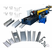 C / Z / T / U Light Keel Profil Machine de formage de formage en métal et de piste de piste